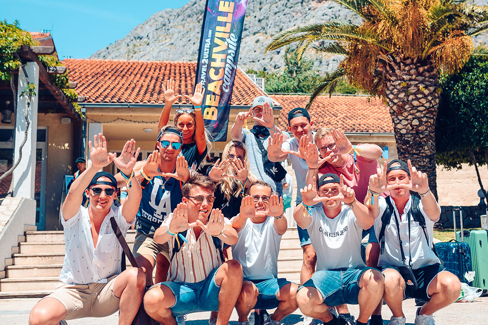 Official Ultra Europe's campiste BEACHVILLE @ Travel2Ultra